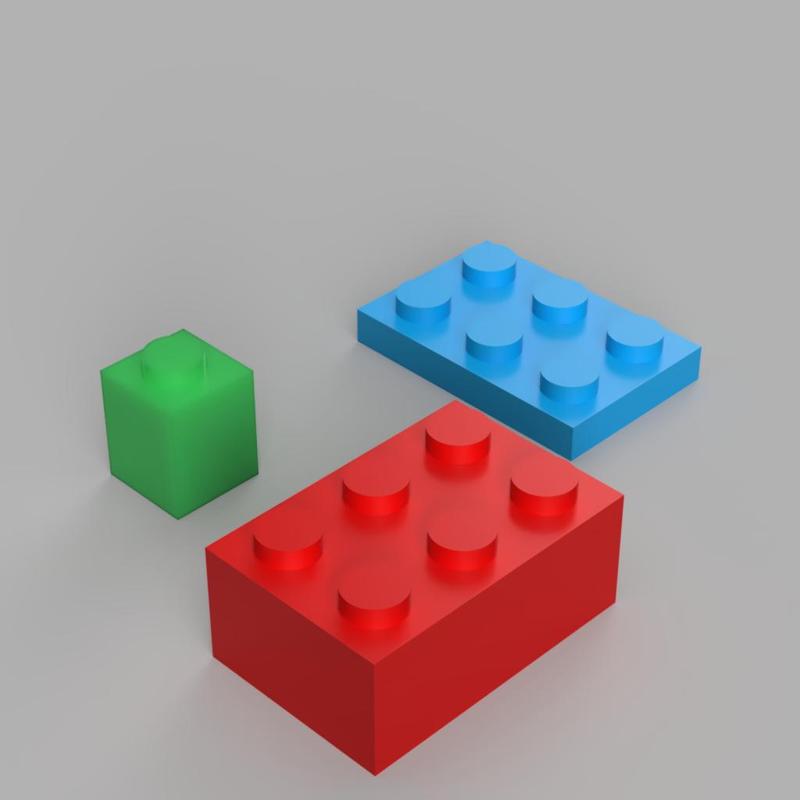 Parametric Lego Bricks