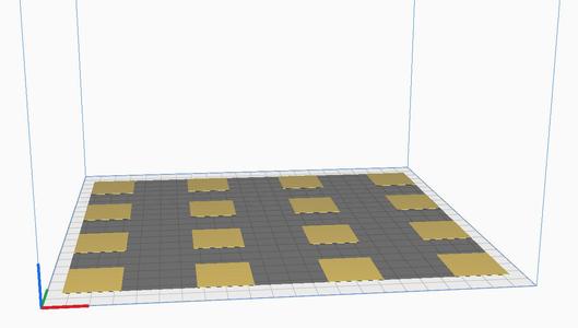 First Layer Test 16 Points