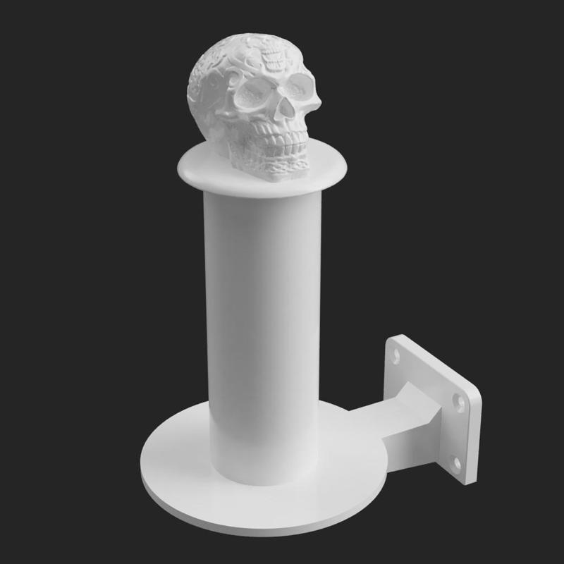 Vertical toilet paper roll holder (camper)