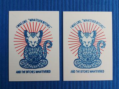 Whatever bitches, funny pic