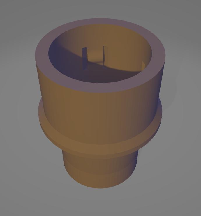 Dewalt Airlock to 35mm OD hose adapter