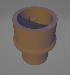 Dewalt Airlock to 35mm OD hose adapter