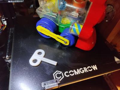 Windup Toy Train Key