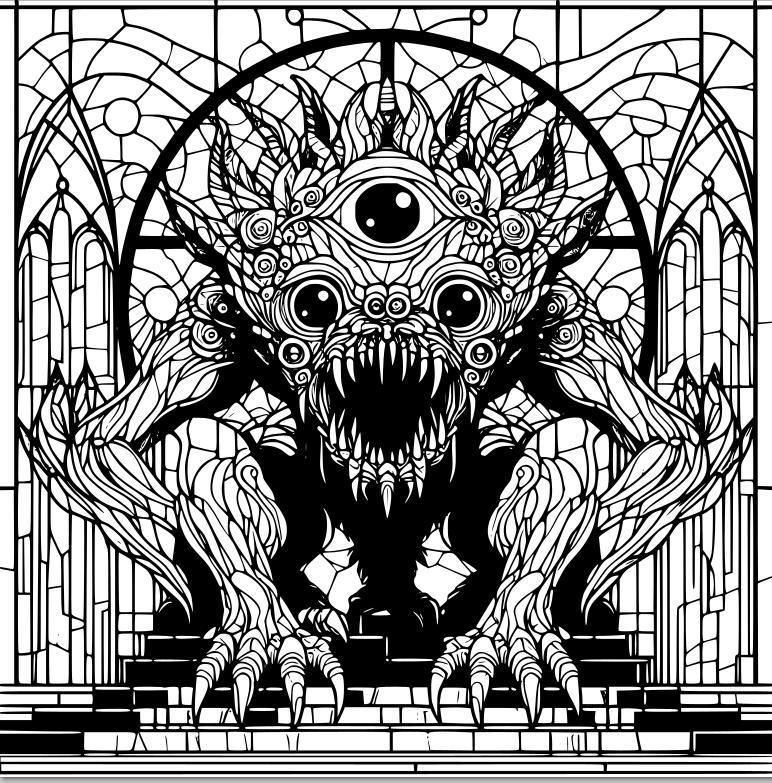 Wall art: King of monsters 12 (two colours)