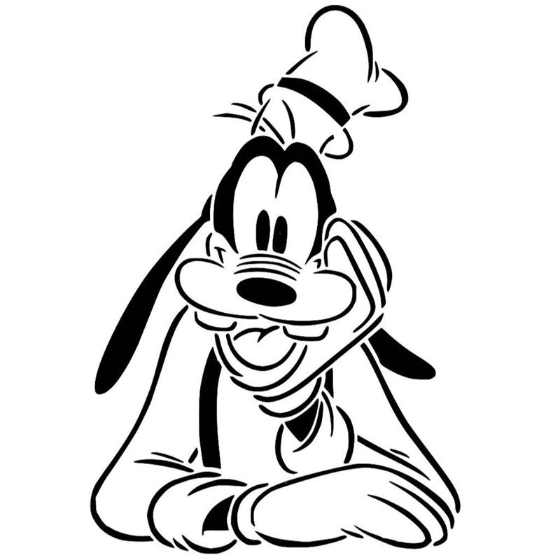 Goofy stencil