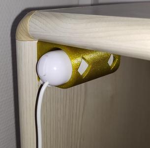 Halterung für/ Bracket for "eSun Electric Pump"/ "Sealing Clip" (eSun Vacuum Kit)