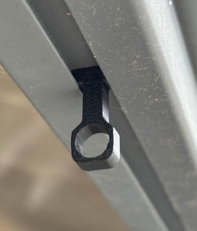 Extrusion Built Tent Hanger / Cable Manager