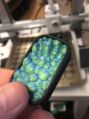 Haptic slider fidget toy for 6x3 magnets