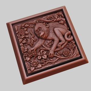 Monkey Animal 3D Model for CNC Router Laser & 3D Printer