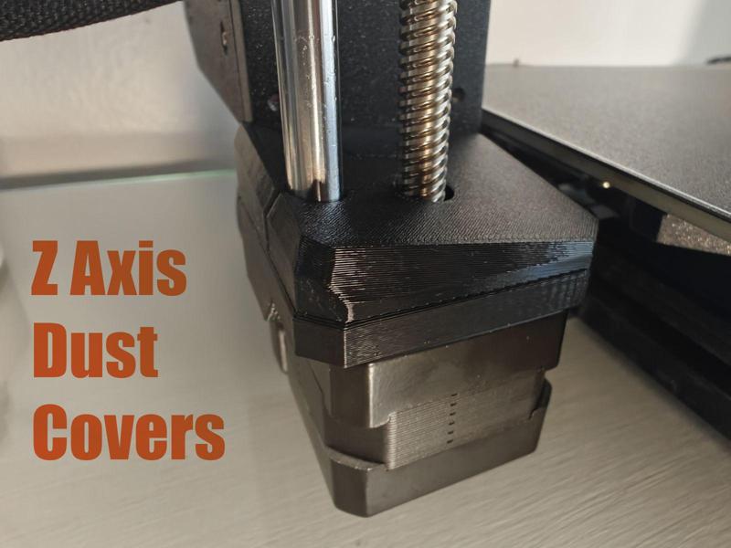 Prusa MK3S+ Z-axis dust covers