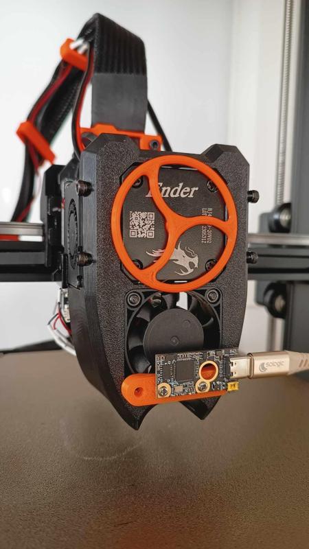 BTT ADXL/LIS2DW mount                                                                                                                 Ender3 V3 SE/KE