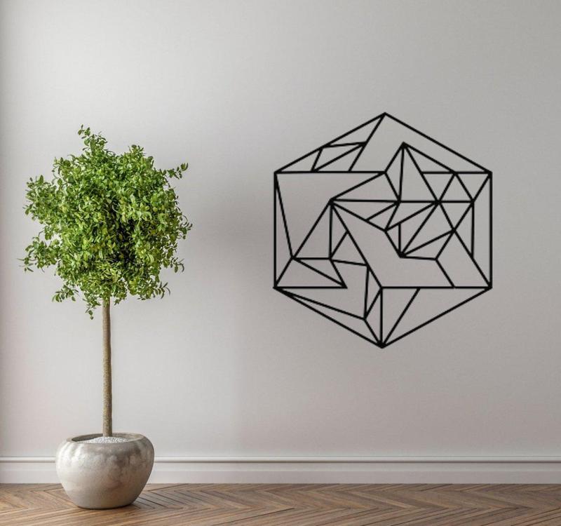 geometric wallart