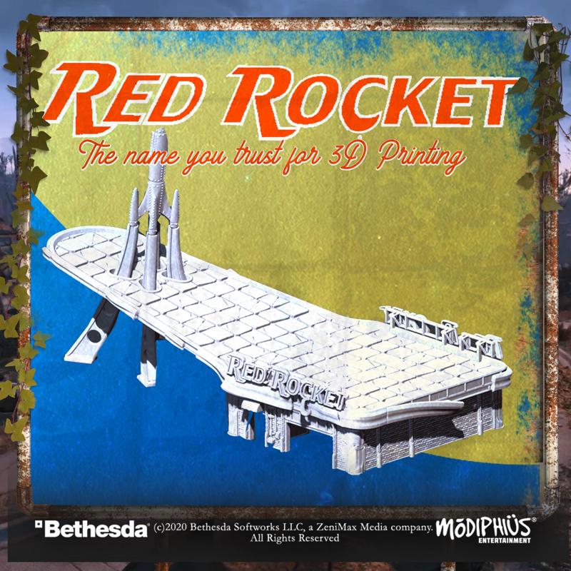 Red Rocket - Preserved - Terrain Expansion - Fallout: Wasteland Warfare