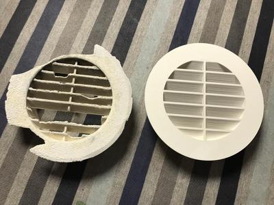 9m Circular Ventilation Grille