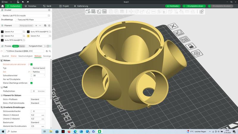 Hydroponic ohne Pumpe verstärkter Boden