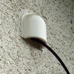 Wandabdeckung für Durchführung