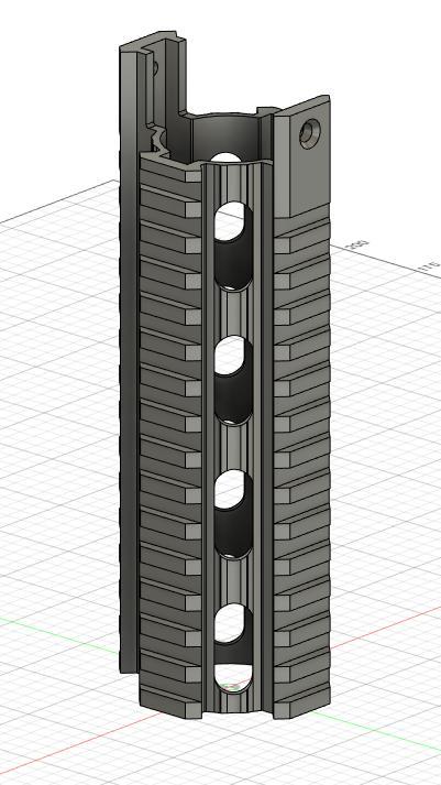 M4 Quad Picatinny Rail