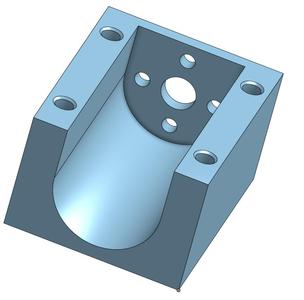 DC motor JGA25 370 (GA25 370) bracket