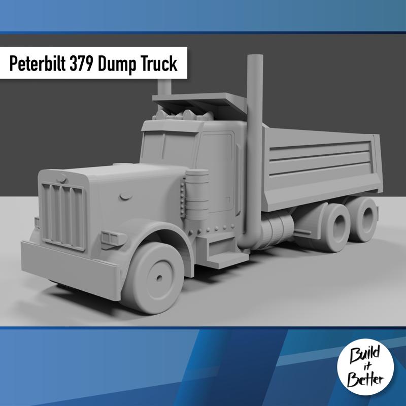 Peety 379 Dump Truck 1/64 scale