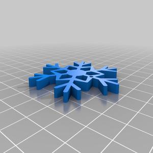 Small Snowflake Hanging Decoration