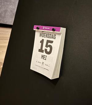 Magnetic Nerdland (or other) Calendar Mount