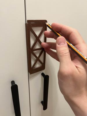 IKEA NYDALA 154mm drilling template