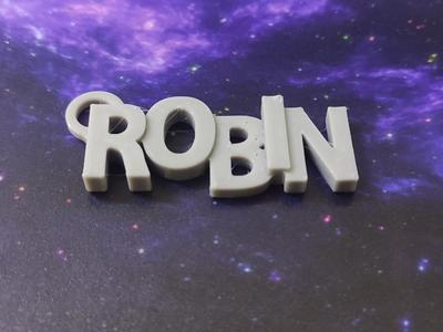 ROBIN keychain