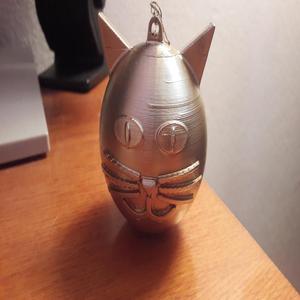 Cat Christmas bauble