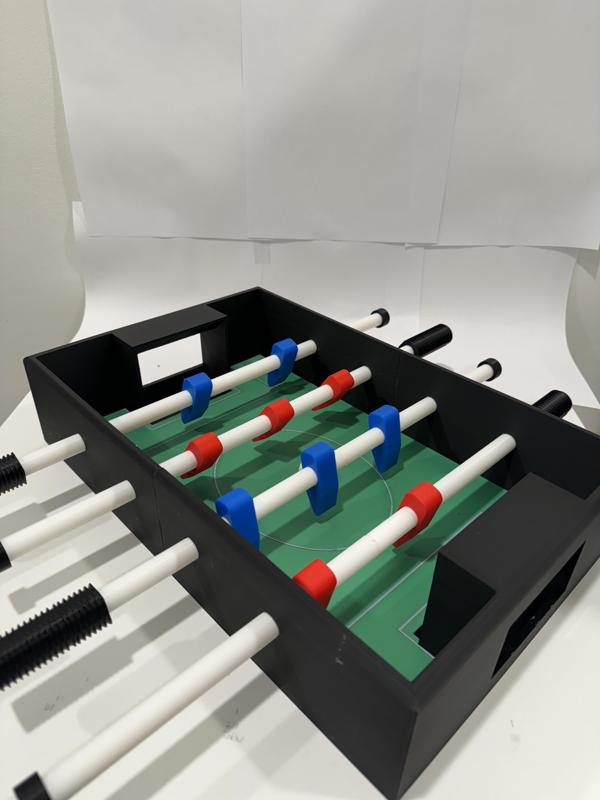 Mini Foosball Table - FULLY PRINTED-No Screws-AMS