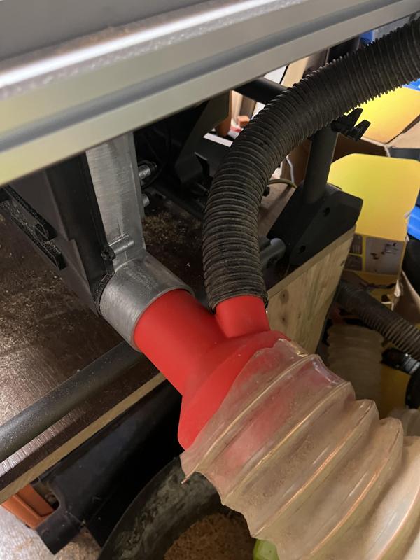 Evolution Table Saw Dust Extractor Hose