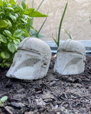 Concrete Mandalorian Mold