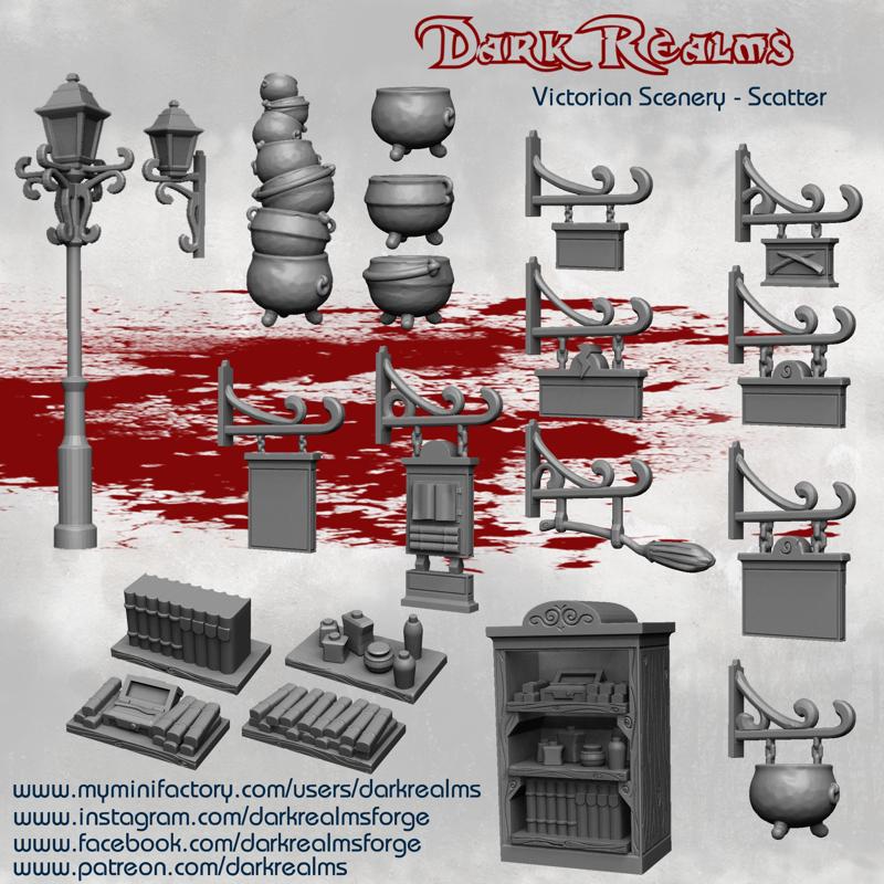 Dark Realms Wizards & Sorcery Scenery - Scatter