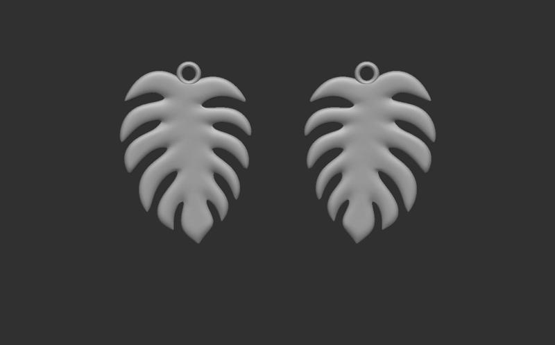 earring in3d model