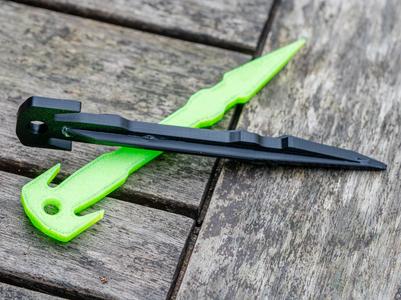 Tent Pegs 2 Version extra strong! 100% 3D printable!