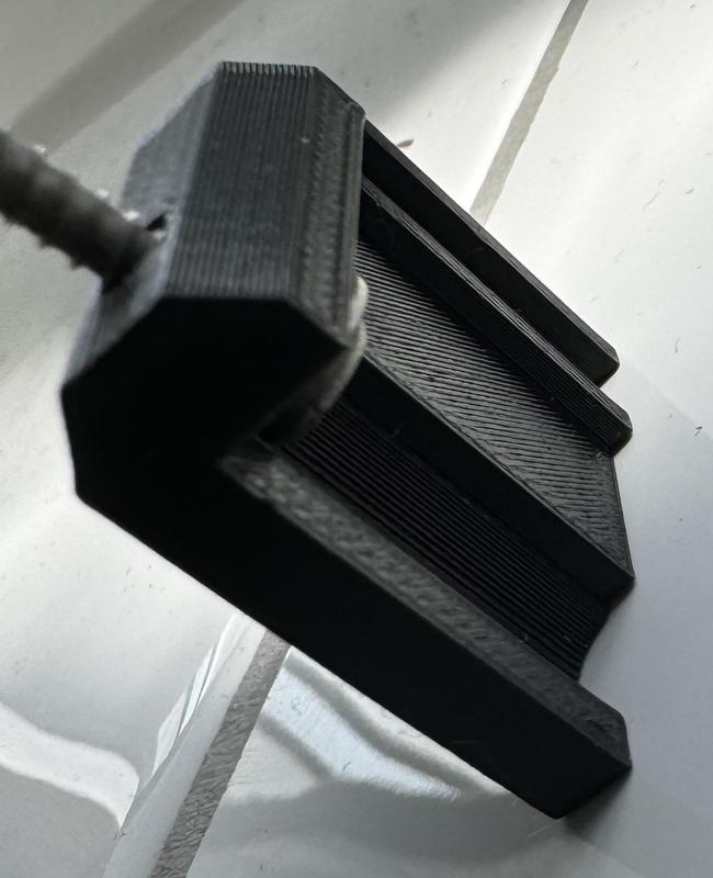 Shower door roller bracket