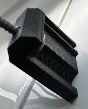 Shower door roller bracket