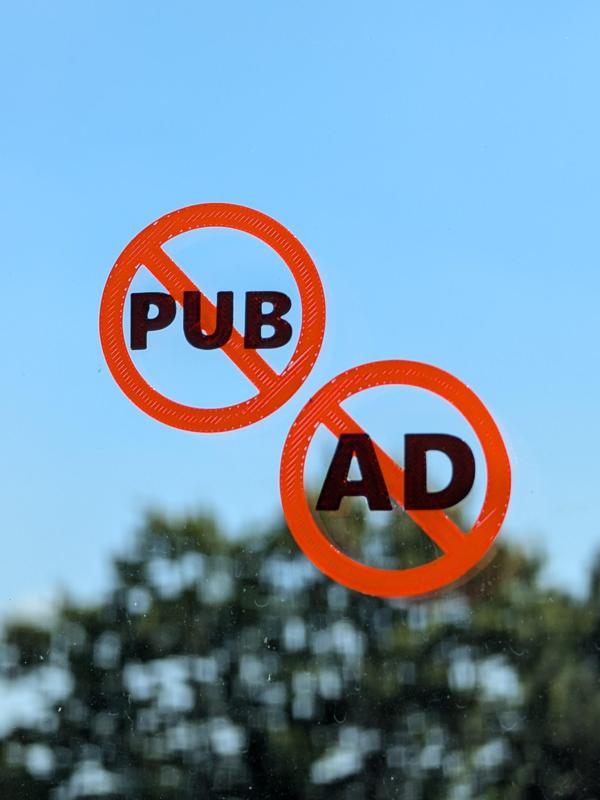 No Ad, no pub icon