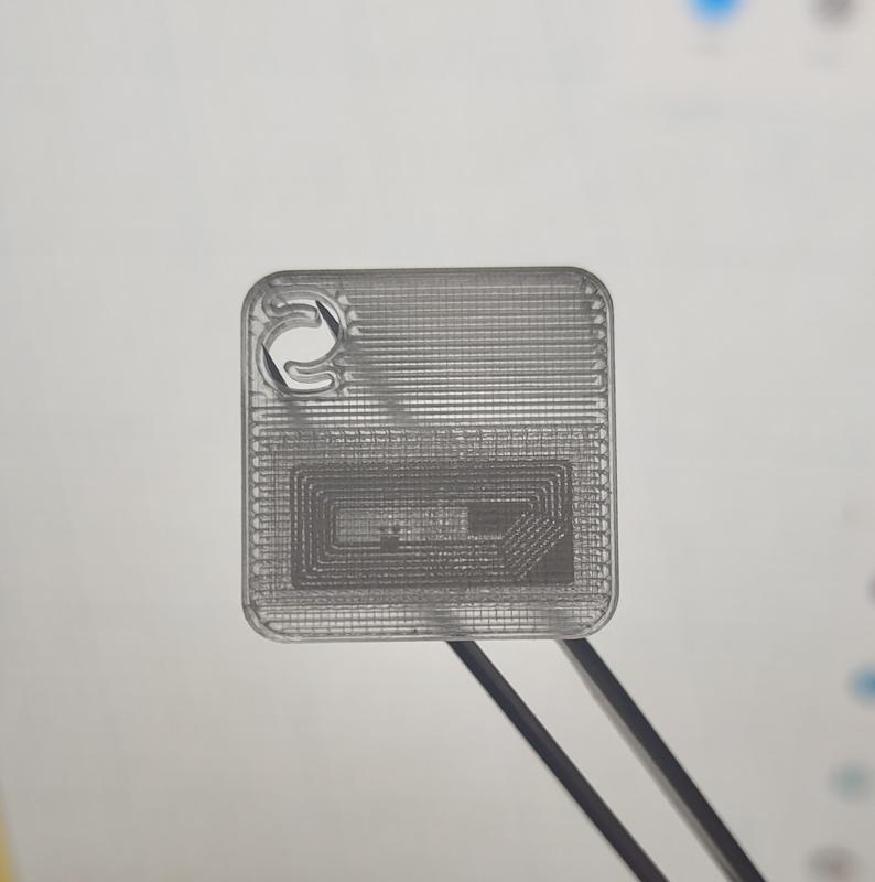 Bambu Filament swatch RFID Blank