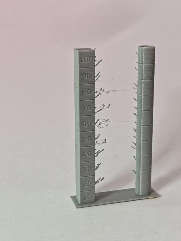 Fan tower 10 - 100% calibration test
