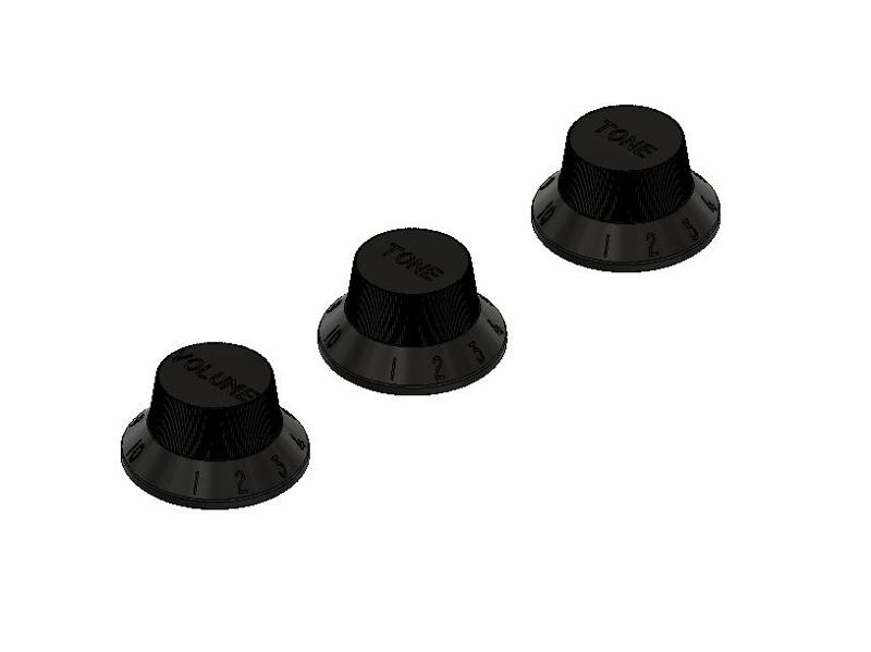 Strat Style Knobs