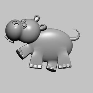 HIPPOPOTAMUS 3D STL