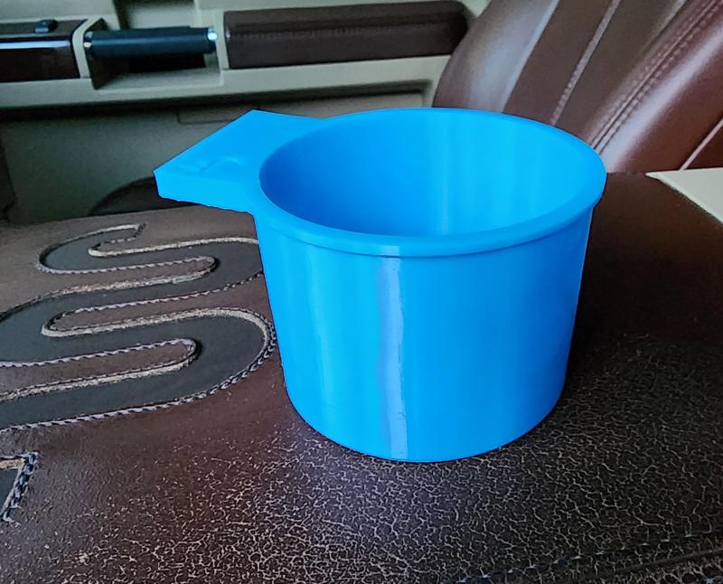 F250 Cupholder insert for Yeti tumblers