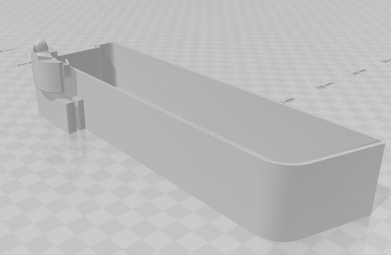 Ender 3 V3 SE Spine cable holder & bin