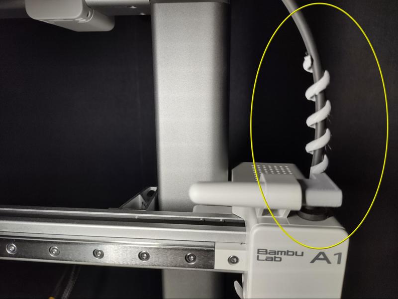 A1 cable guide "pig tail"