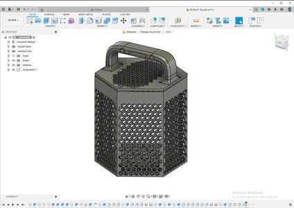 Burley Bucket / Bait Bucket (Fishing competition)