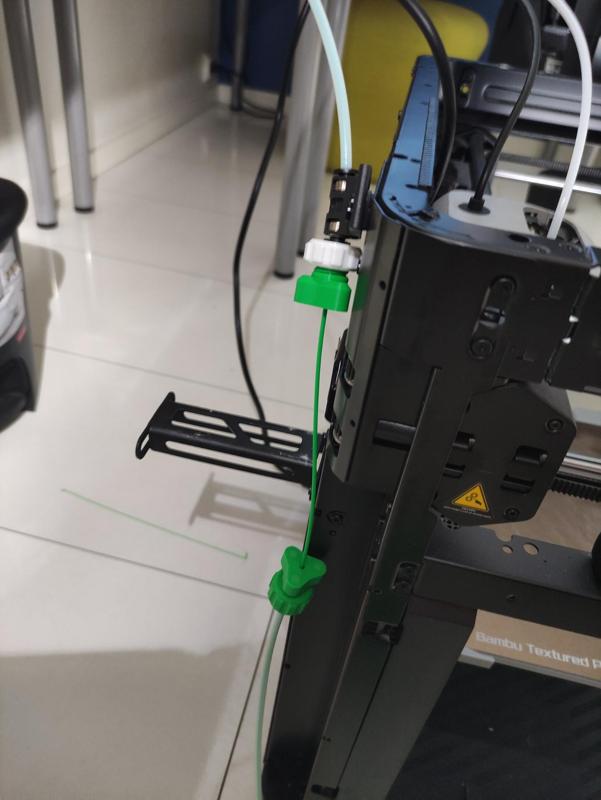 Imbedded Magnetic PTFE Tube Connector/coupler (Bambu anchor compatible!)