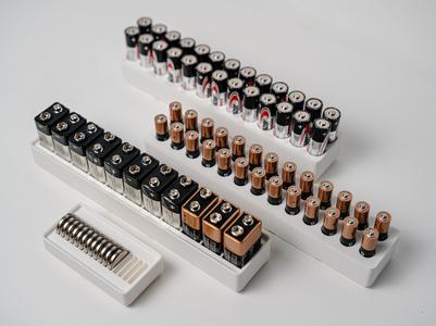 Gridfinity - Battery Holders