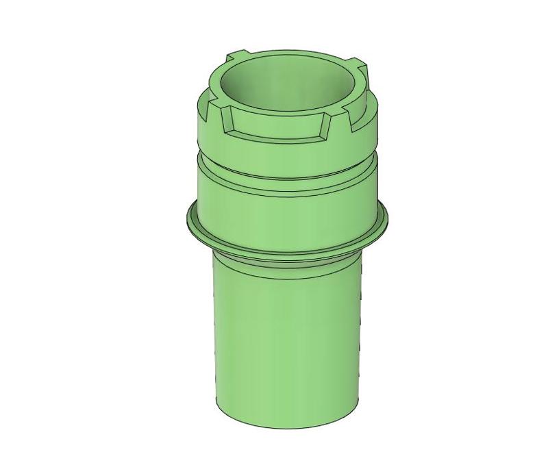 Dewalt Airlock adapter Ø33,8 - 35,8 mm + FUSION360