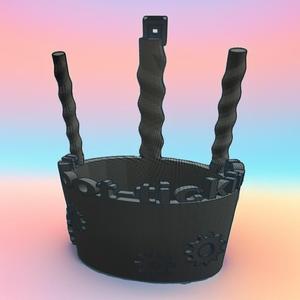 water bottle holder with the inscription robot-tiking