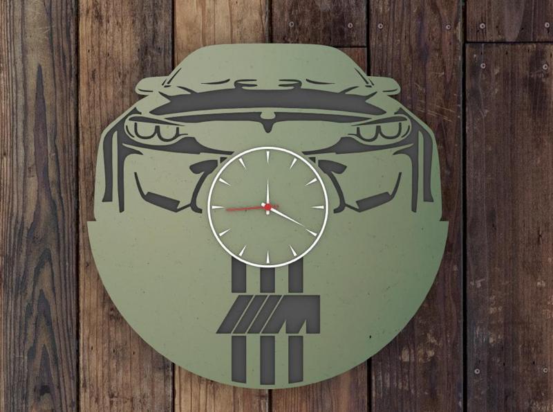 wall clock "Style M4